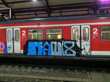 Graffiti Train - Photo by pimmelpirat