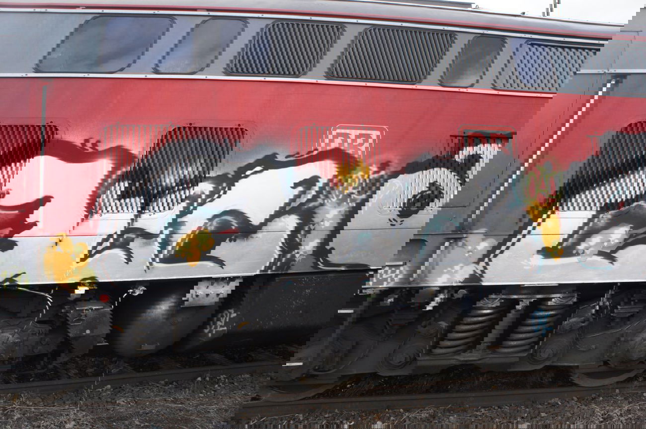 Graffiti Train - Photo by pimmelpirat - olee