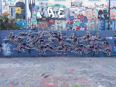 Graffiti Wall - Photo by pinko (2018)