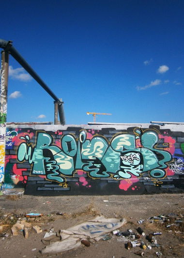 Graffiti Wall in Copenhagen - Photo by plasticdopesme - wall, hall, of (2013)