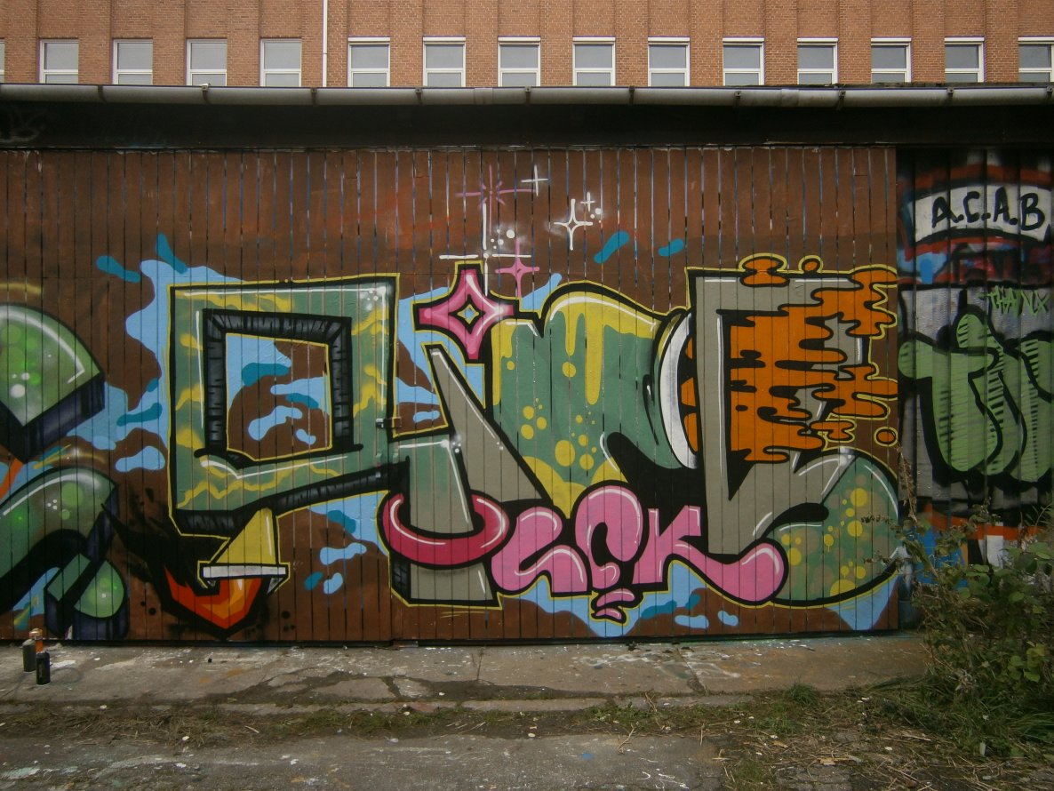 Graffiti Wall in Copenhagen - Photo by plasticdopesme (2013)