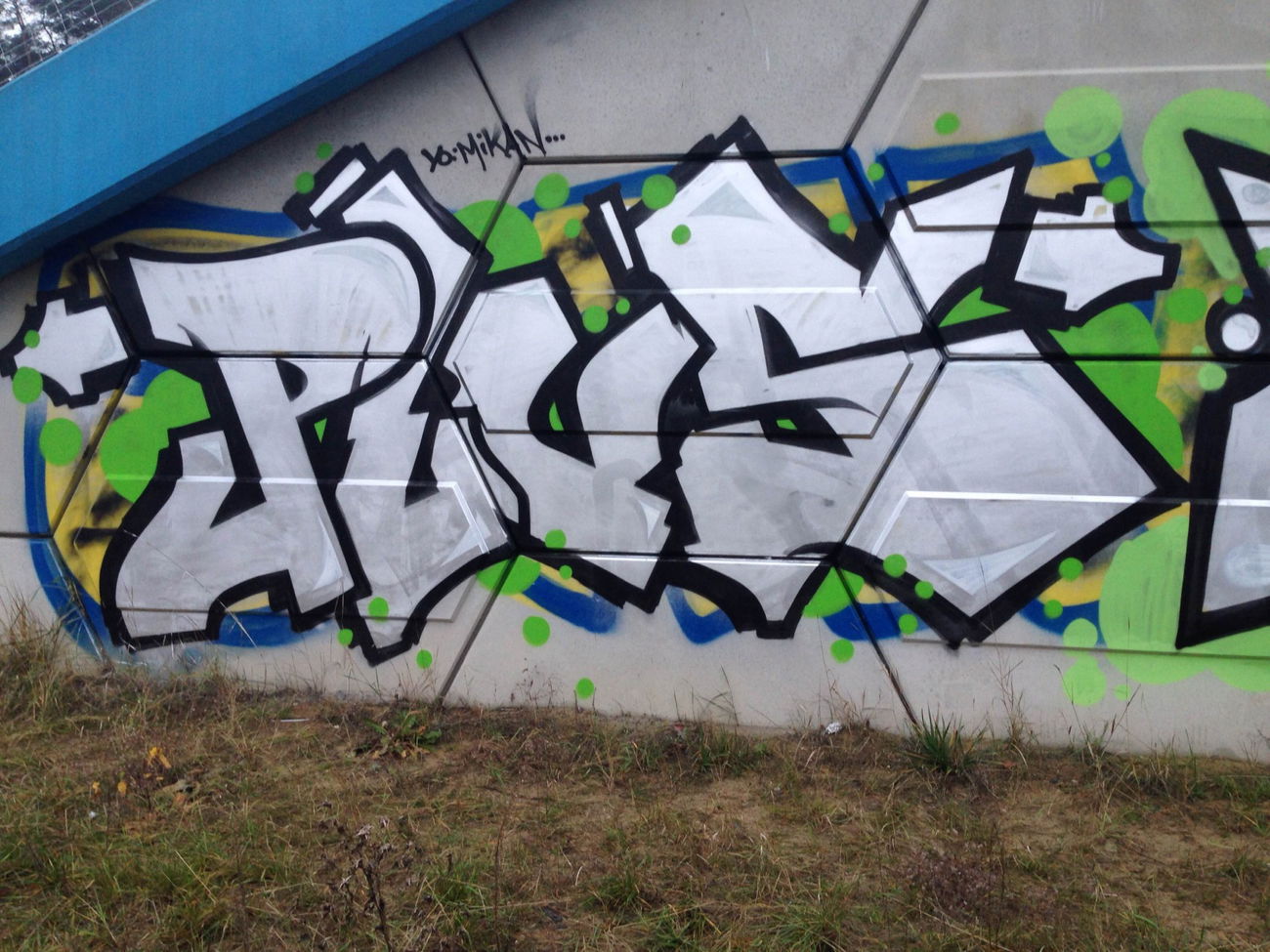 Graffiti Bombing - Photo by plusone