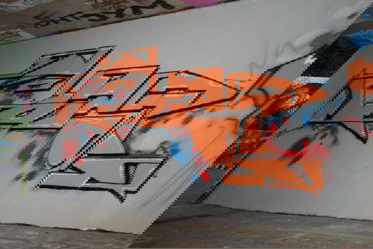 Graffiti Wall - Photo by poat