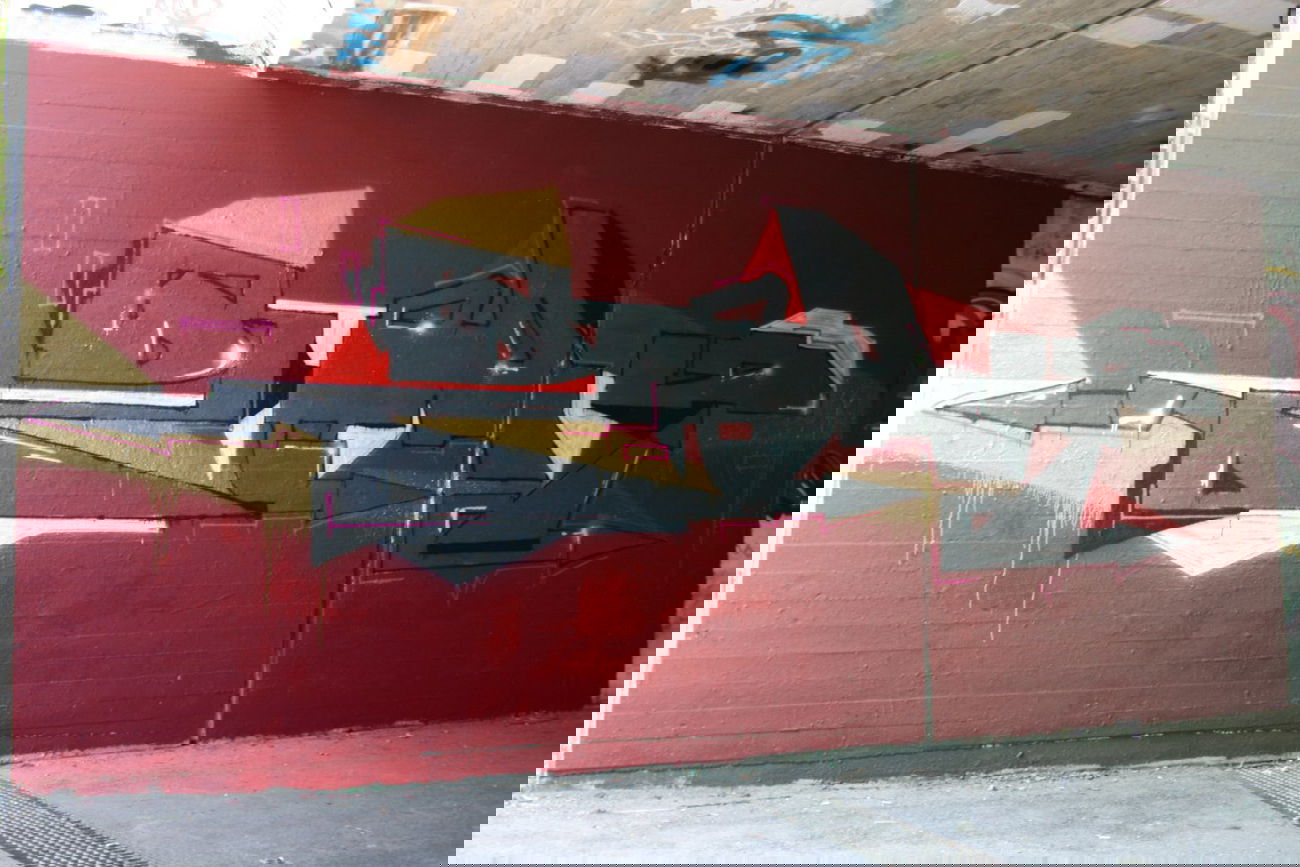 Graffiti Wall - Photo by poat