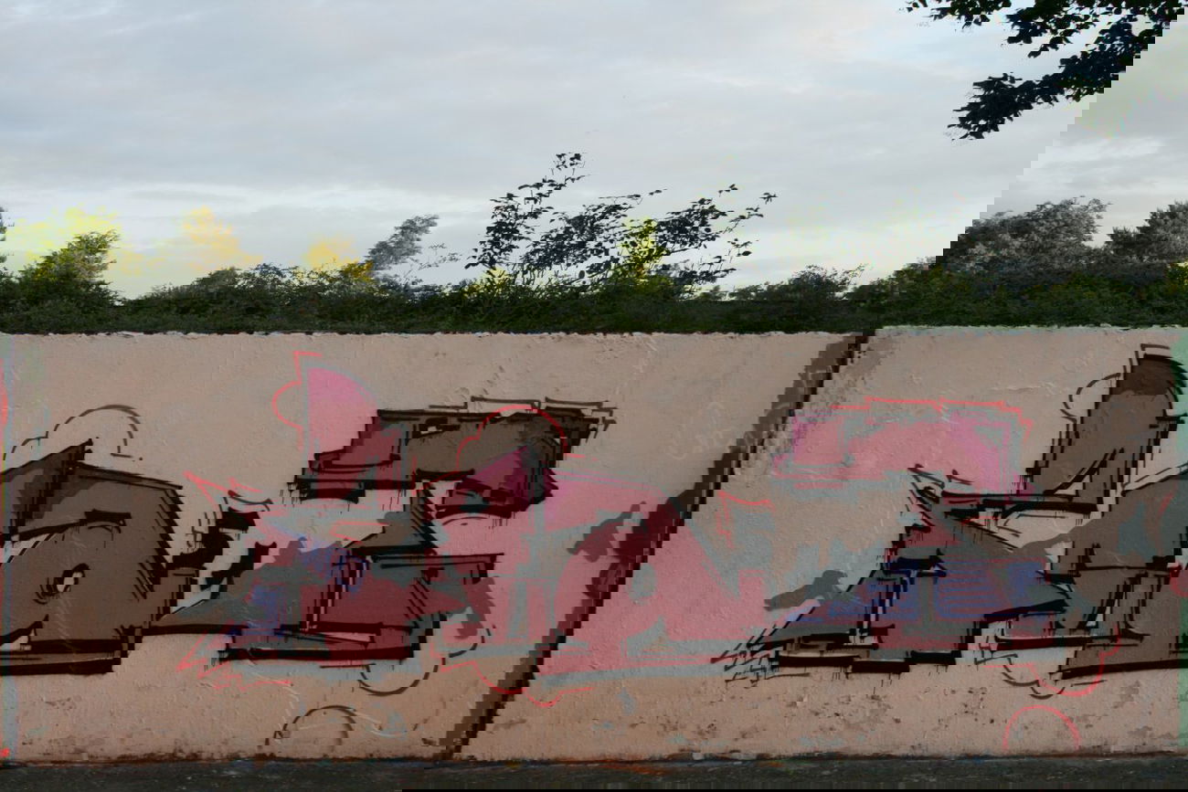 Graffiti Wall - Photo by poat