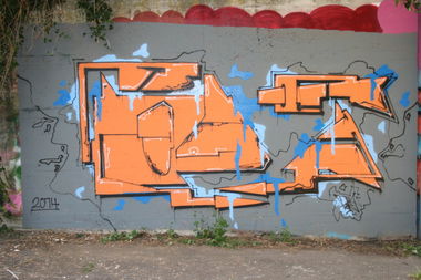 Graffiti Wall - Photo by poat