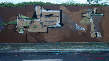 Graffiti Wall - Photo by poat