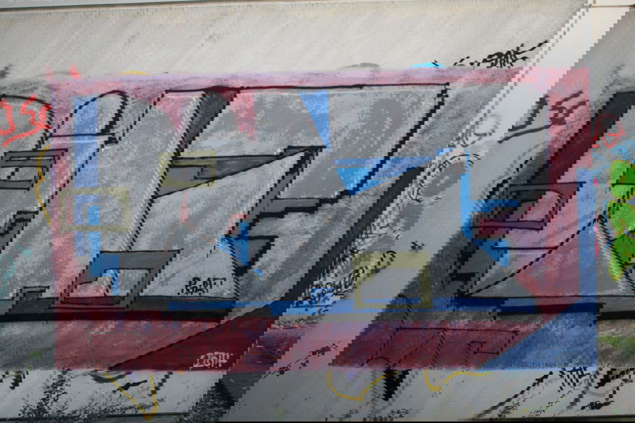 Graffiti Wall - Photo by poat