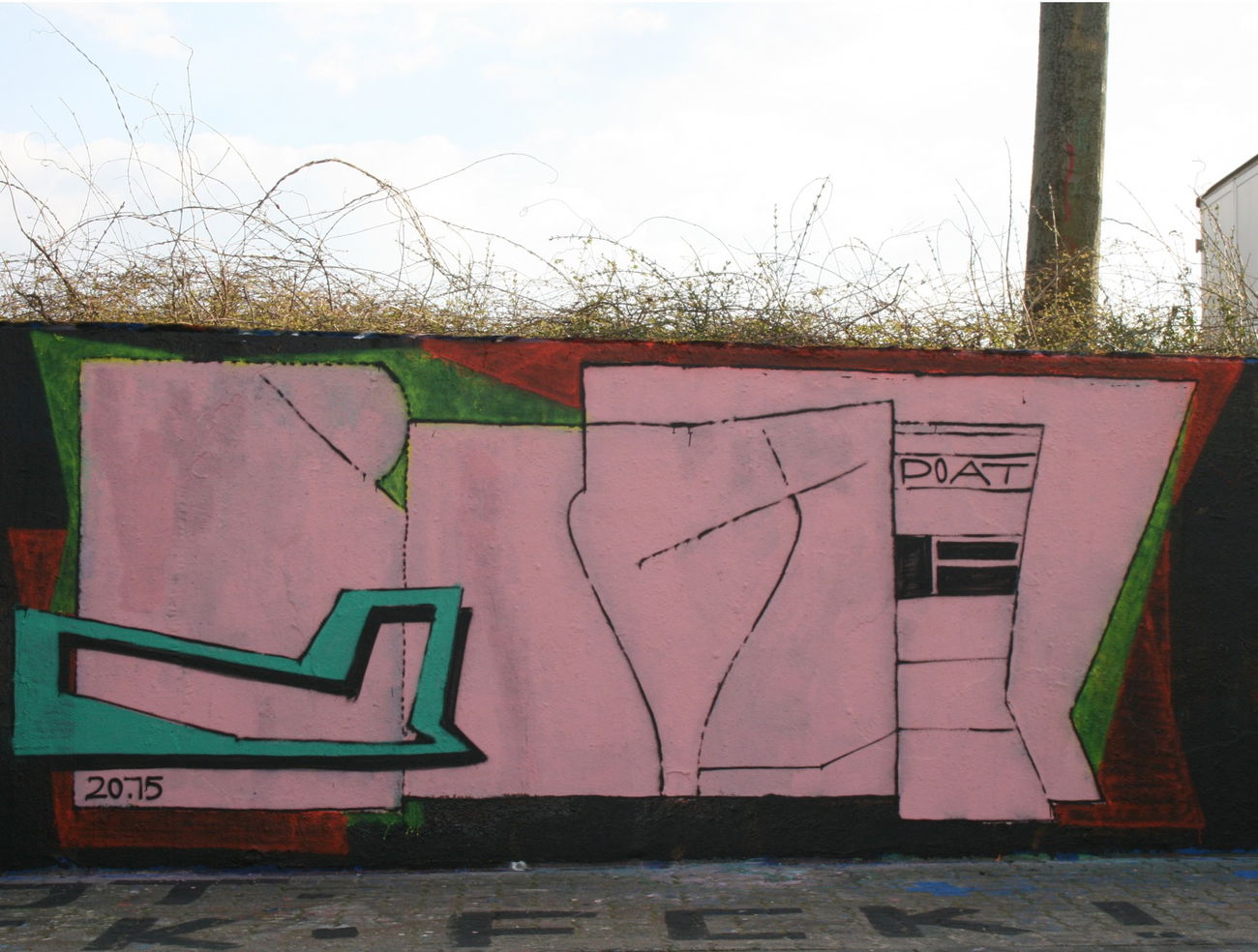 Graffiti Wall - Photo by poat