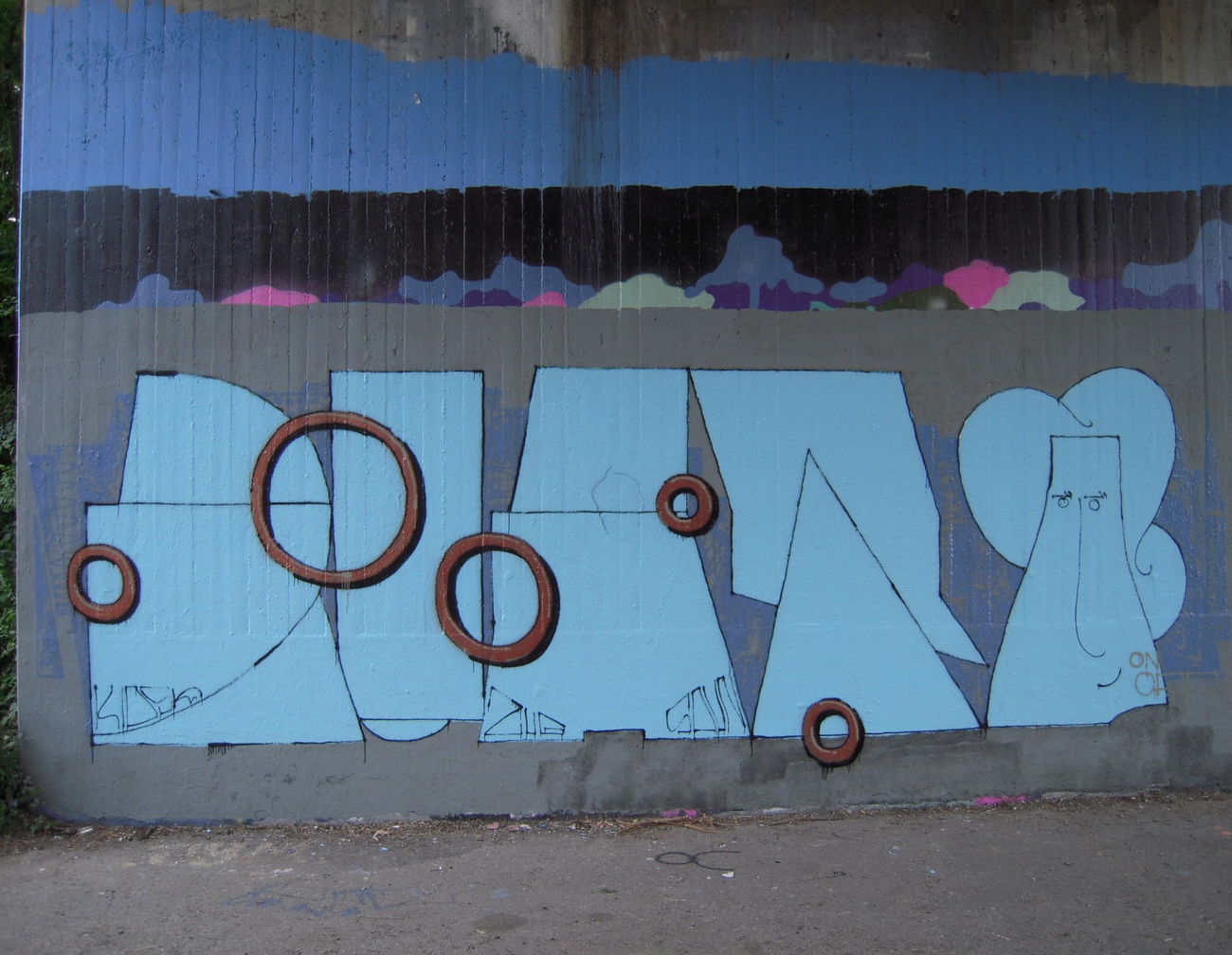 Graffiti Wall - Photo by poat