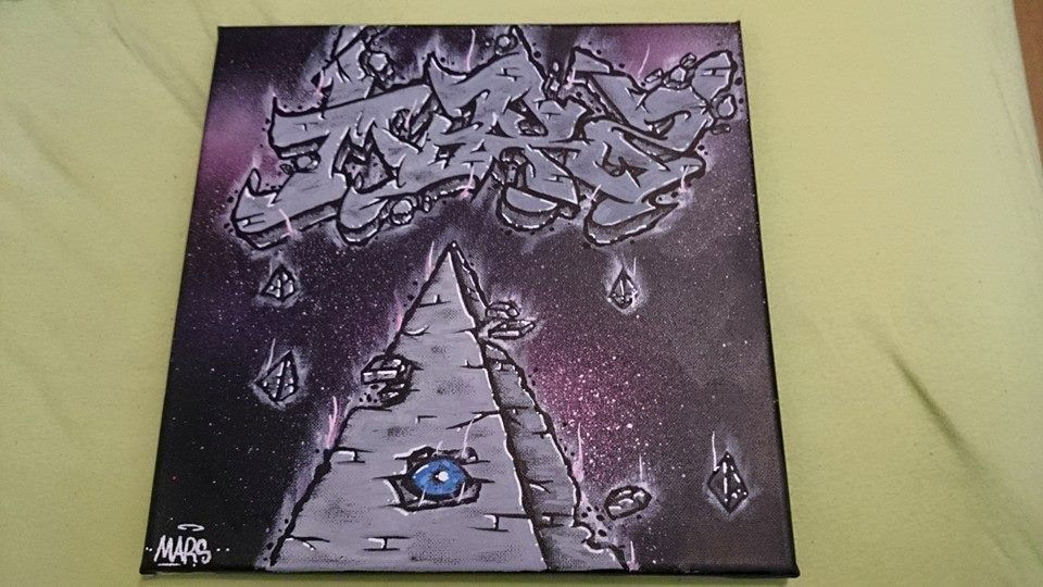 Graffiti Wall - Photo by pohsmarskabs - mars