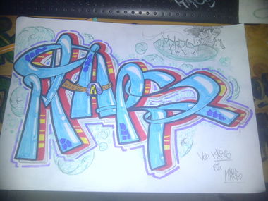 Graffiti Sketch - Photo by pohsmarskabs - mars (2015)