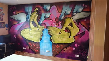 Graffiti Wall - Photo by pohsmarskabs - mars/ginko