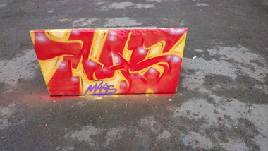 Graffiti Wall - Photo by pohsmarskabs - Mars