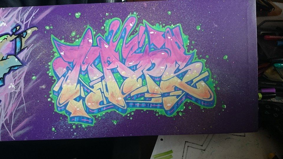 Graffiti Wall - Photo by pohsmarskabs - mars