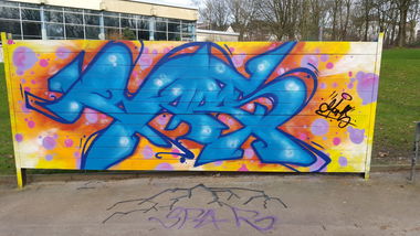 Graffiti Wall - Photo by pohsmarskabs - Mars