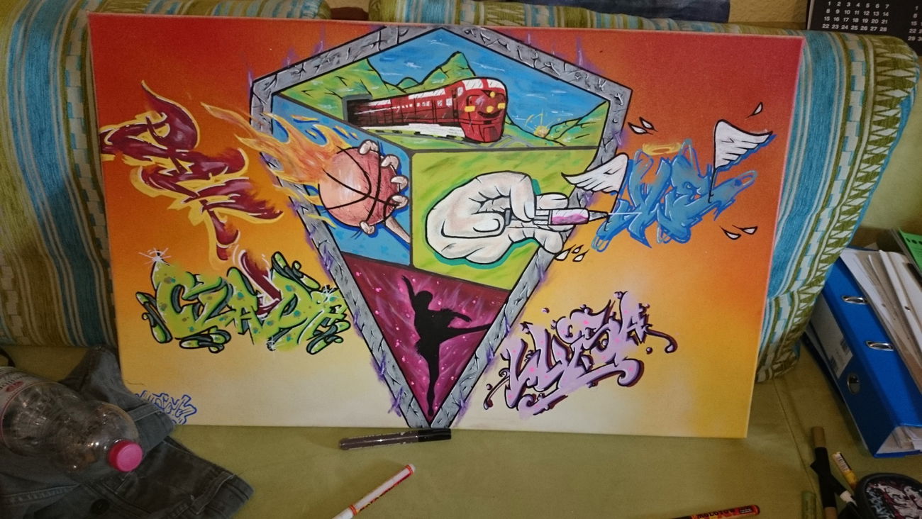 Graffiti Sketch - Photo by pohsmarskabs - Mars (2015)