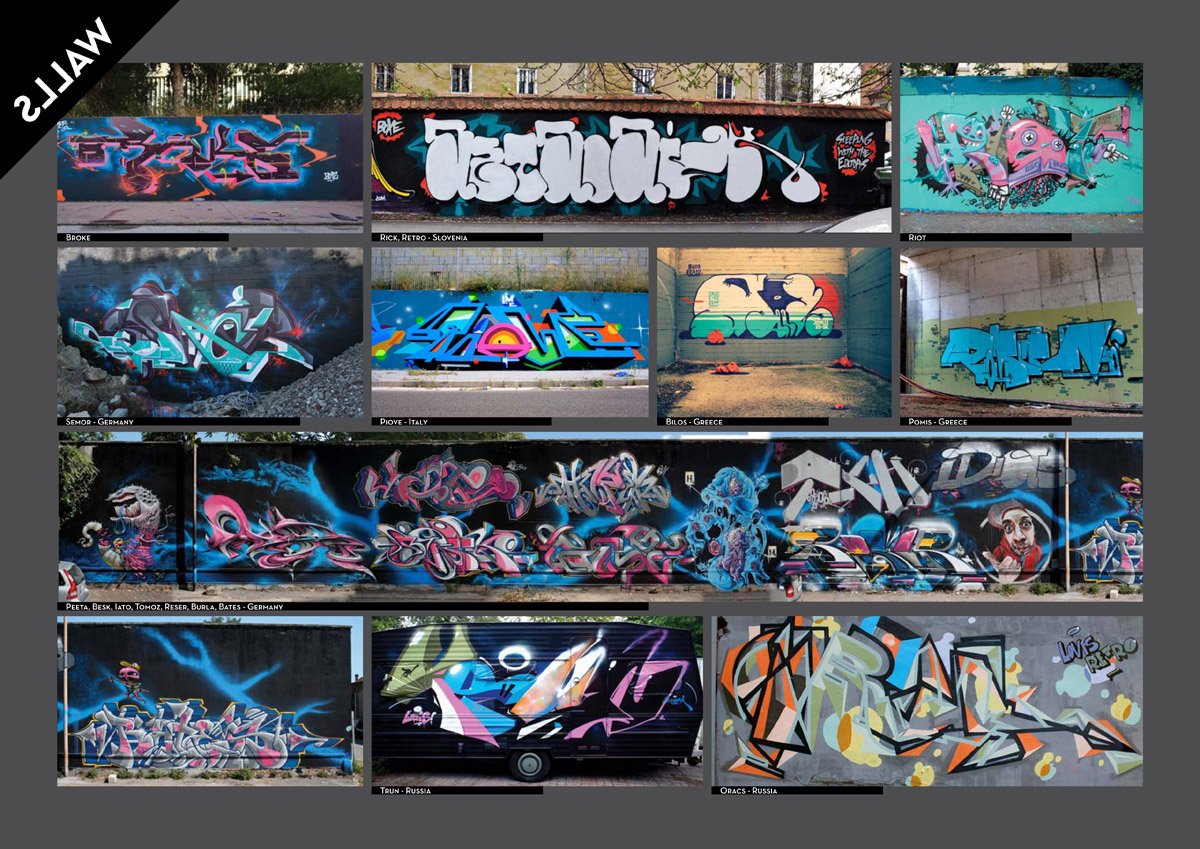 Graffiti Artwork - Photo by pointlessmagazine - magazine, phiesta, dizer (2012)