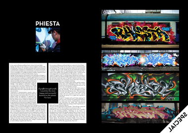 Graffiti Artwork - Photo by pointlessmagazine - magazine, phiesta, dizer (2012)