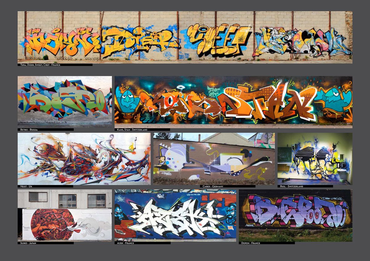 Graffiti Artwork in Rome - Photo by pointlessmagazine - magazine, phiesta, dizer (2012)