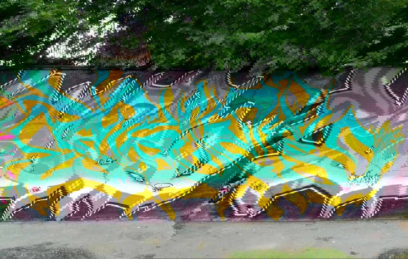 Graffiti Wall - Photo by pojep - pojep, tnb, mhs (2014)