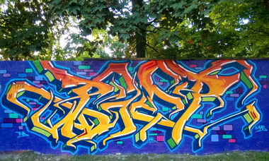 Graffiti Wall - Photo by pojep - pojepp, mhs, nk (2014)