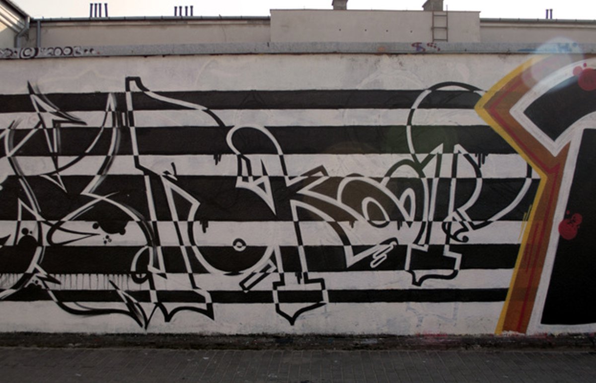 Graffiti Wall in Kosakowo - Photo by pokatz_fstyd_phoe