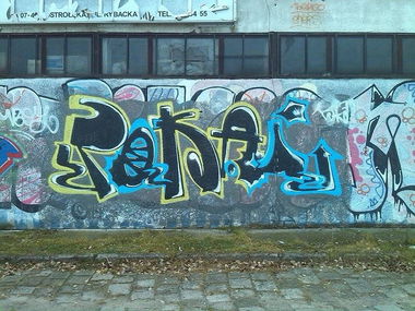 Graffiti Wall - Photo by pokatz_fstyd_phoe - TAK, TO, JEST
