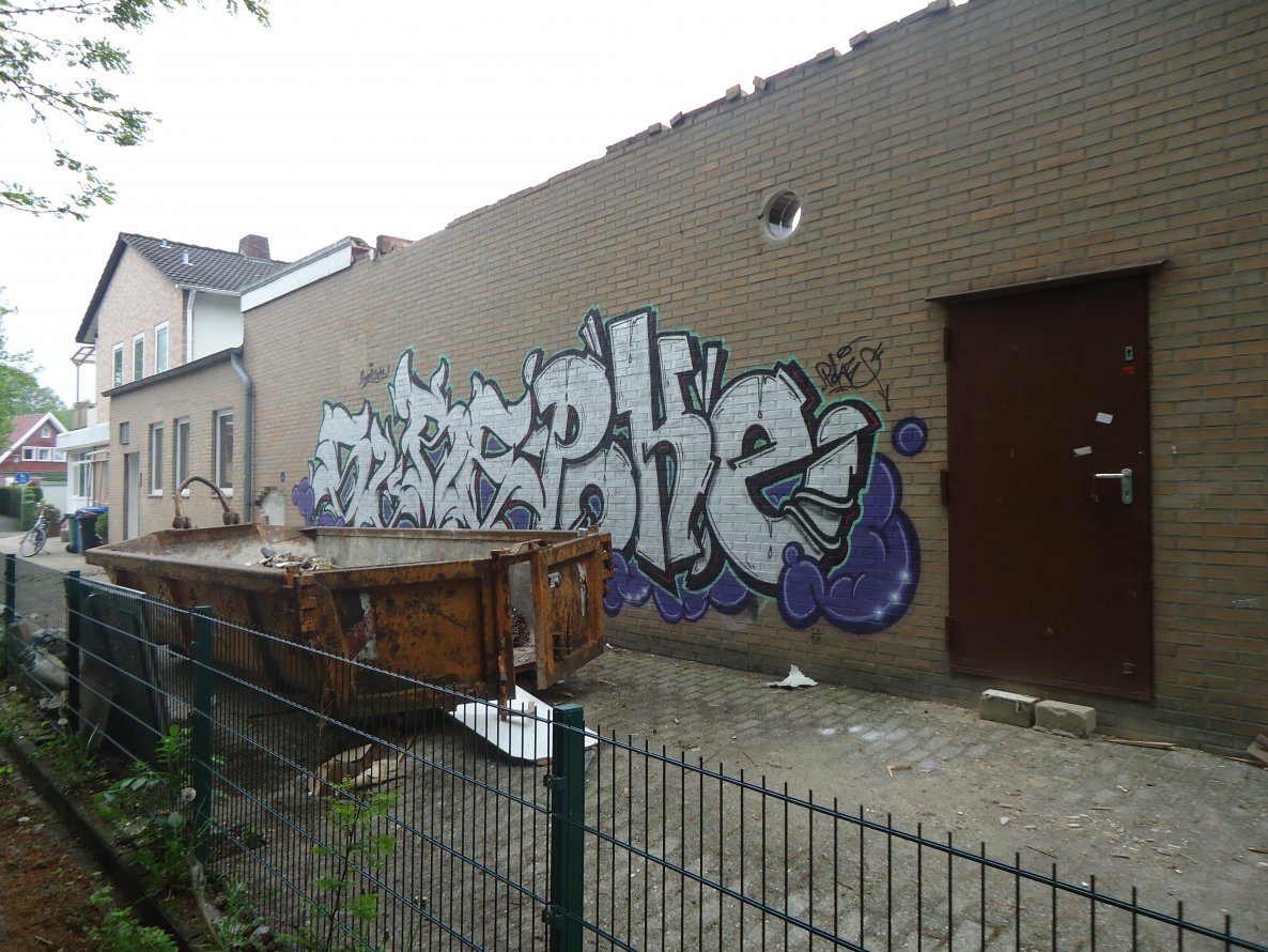 Graffiti Bombing in Oldenburg - Photo by pokeoner - sure, poke (2013)