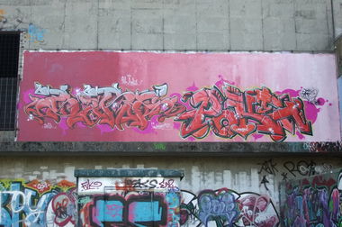 Graffiti Wall in Oldenburg - Photo by pokeoner - sure, poke (2013)