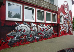 Graffiti Wall in Oldenburg - Photo by pokeoner - poke (2013)