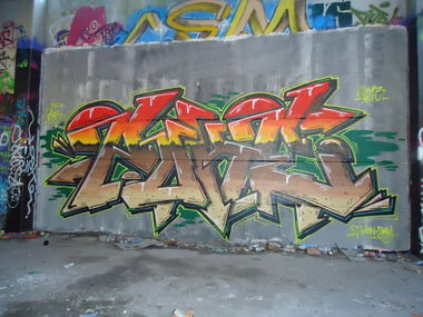 Graffiti Wall in Oldenburg - Photo by pokeoner - poke (2013)