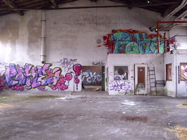 Graffiti Wall in Oldenburg - Photo by pokeoner - poke (2012)