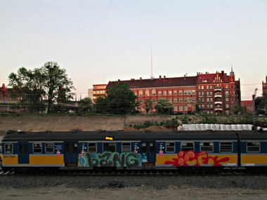 Graffiti Train - Photo by polandtrains