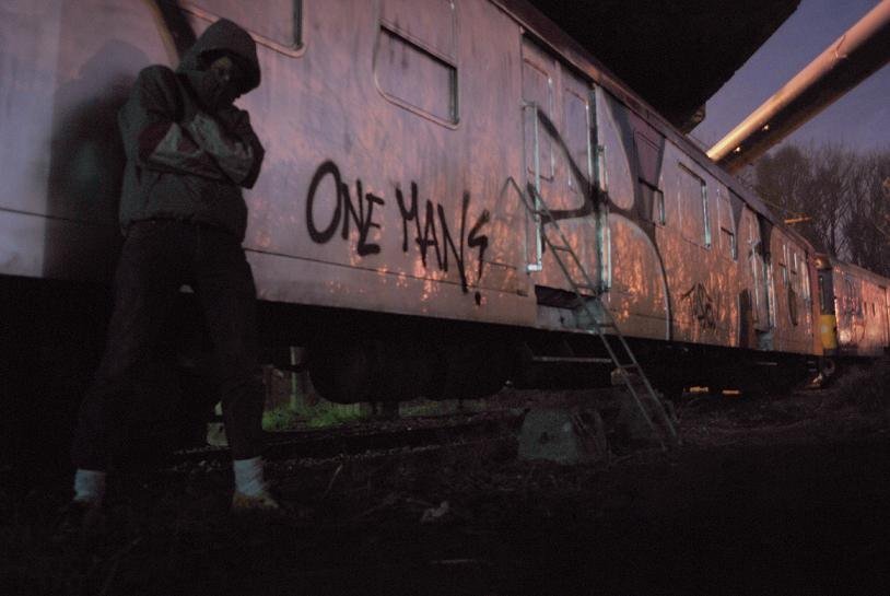 Graffiti Train - Photo by polandtrains