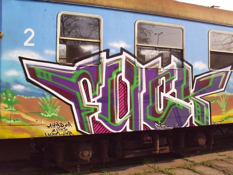 Graffiti Wall - Photo by polandtrains