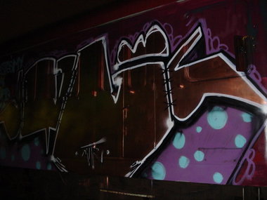 Graffiti Train - Photo by polandtrains