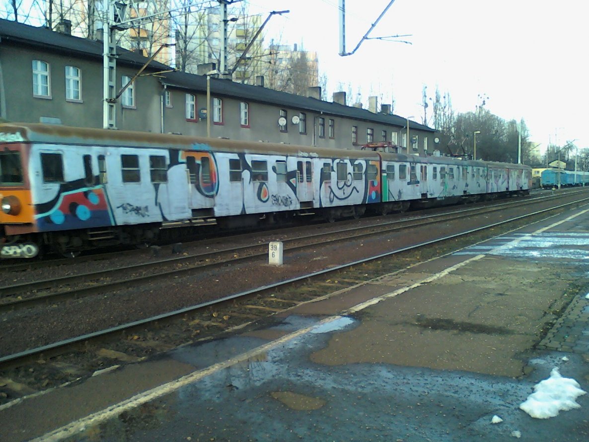 Graffiti Train - Photo by polandtrains
