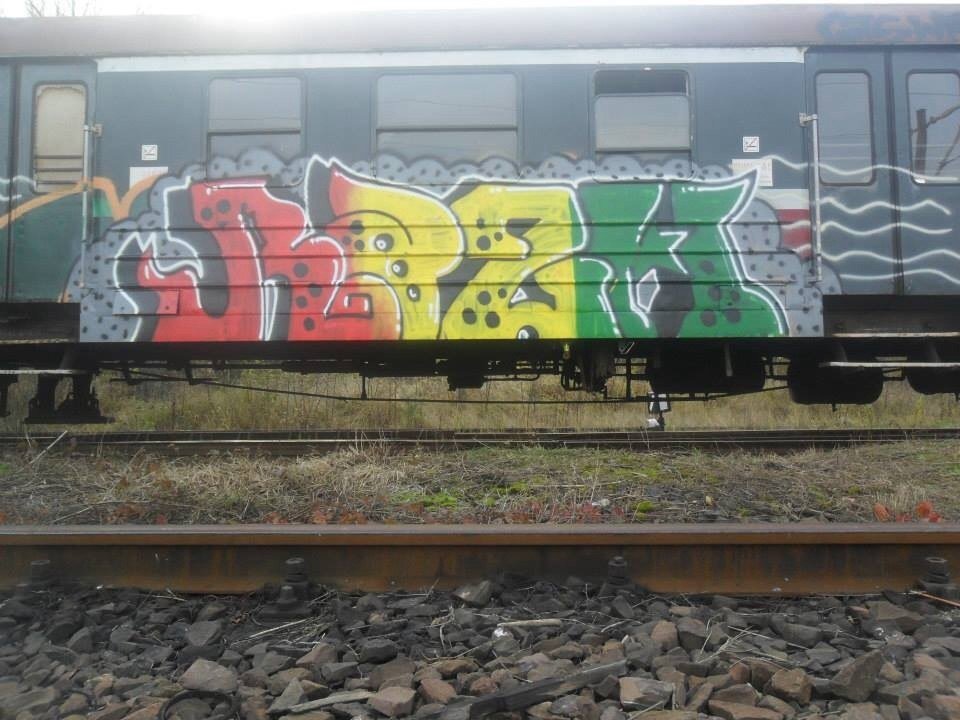 Graffiti Train - Photo by polandtrains