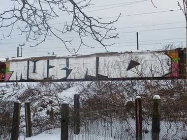 Graffiti Train - Photo by polandtrains