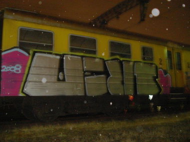 Graffiti Train - Photo by polandtrains