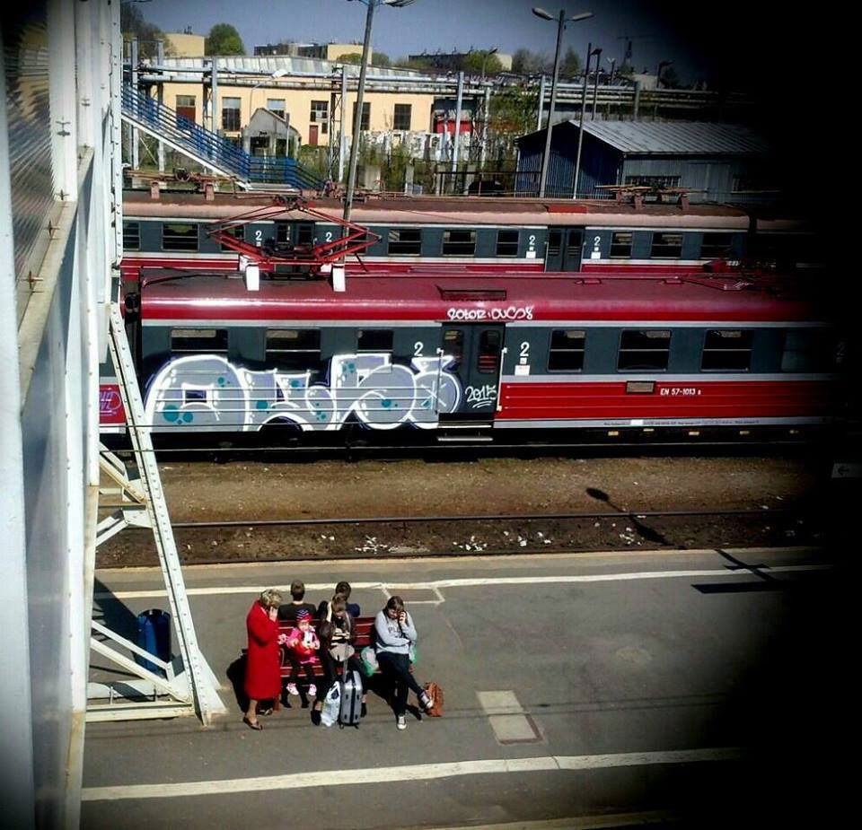 Graffiti Train - Photo by polandtrains