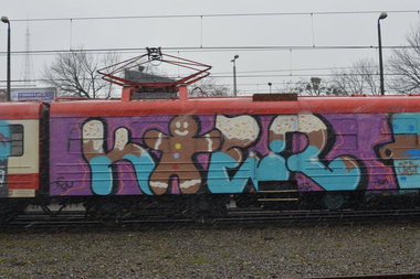 Graffiti Train - Photo by polandtrains