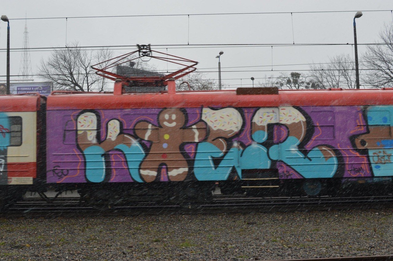 Graffiti Train - Photo by polandtrains