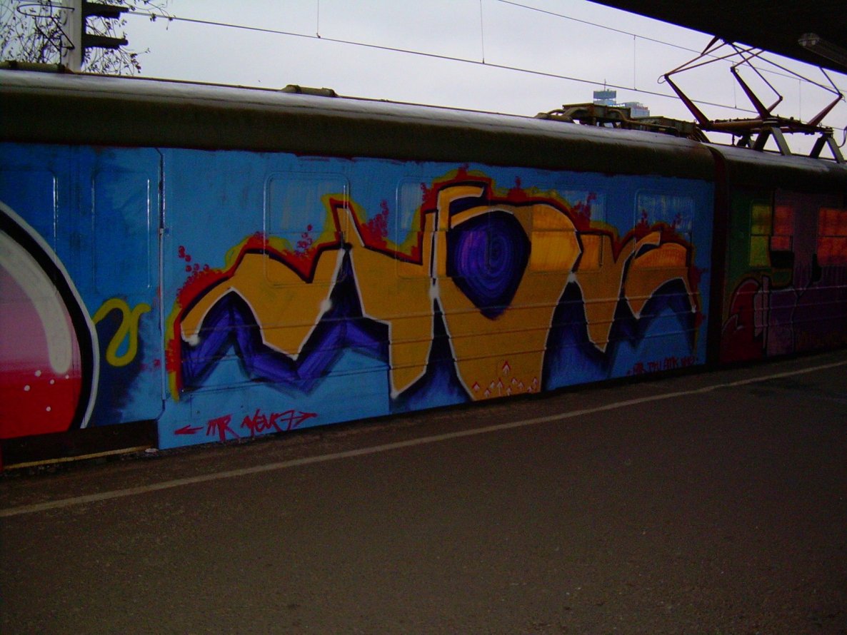 Graffiti Train - Photo by polandtrains