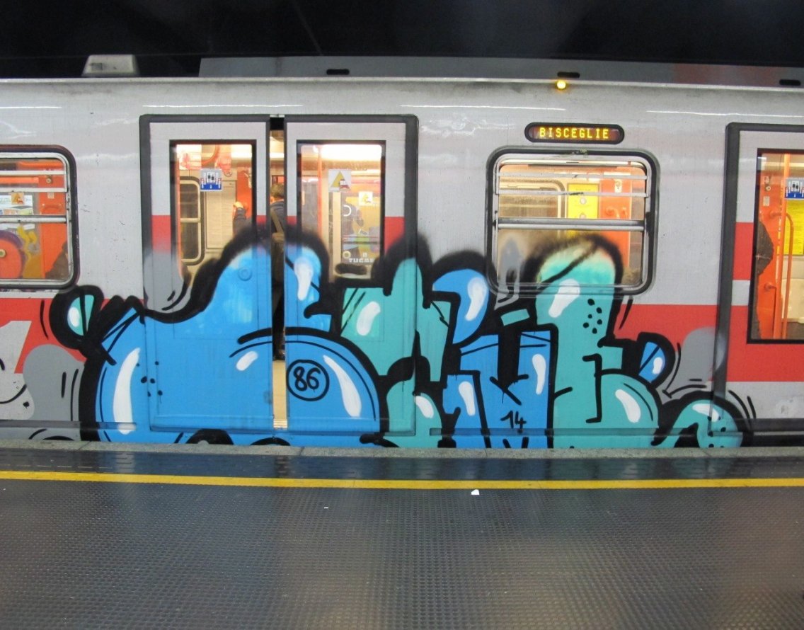 Graffiti Train - Photo by polandtrains