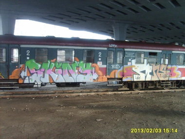 Graffiti Train - Photo by polandtrains