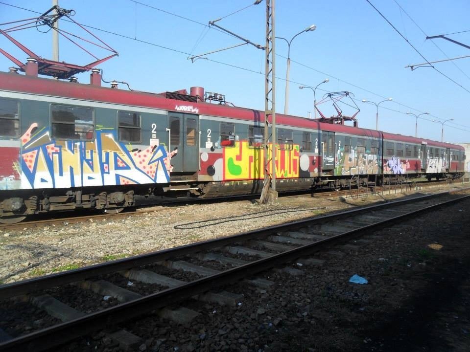 Graffiti Train - Photo by polandtrains