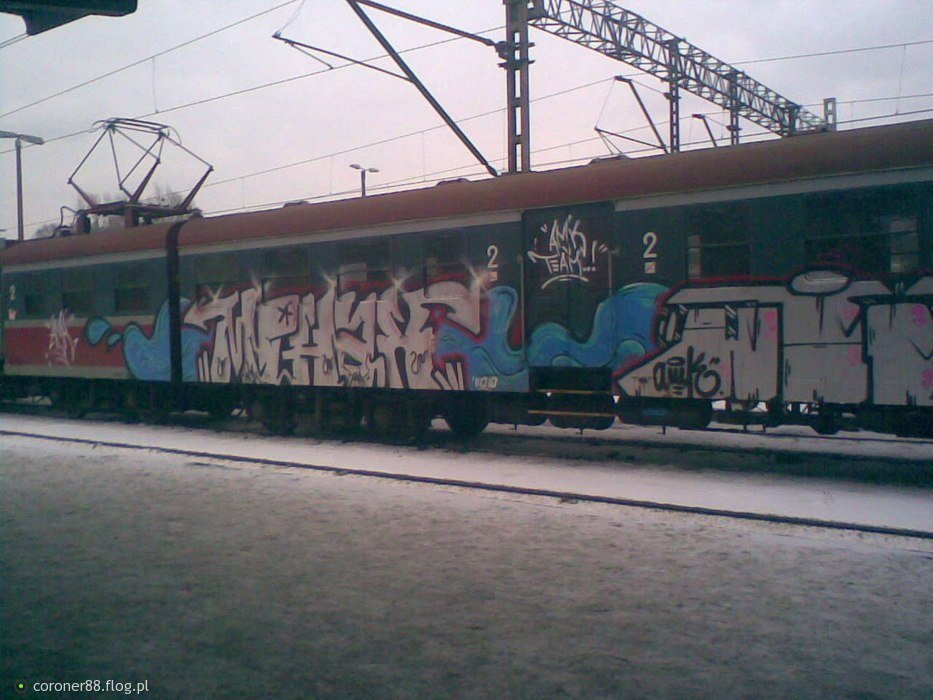 Graffiti Train - Photo by polandtrains