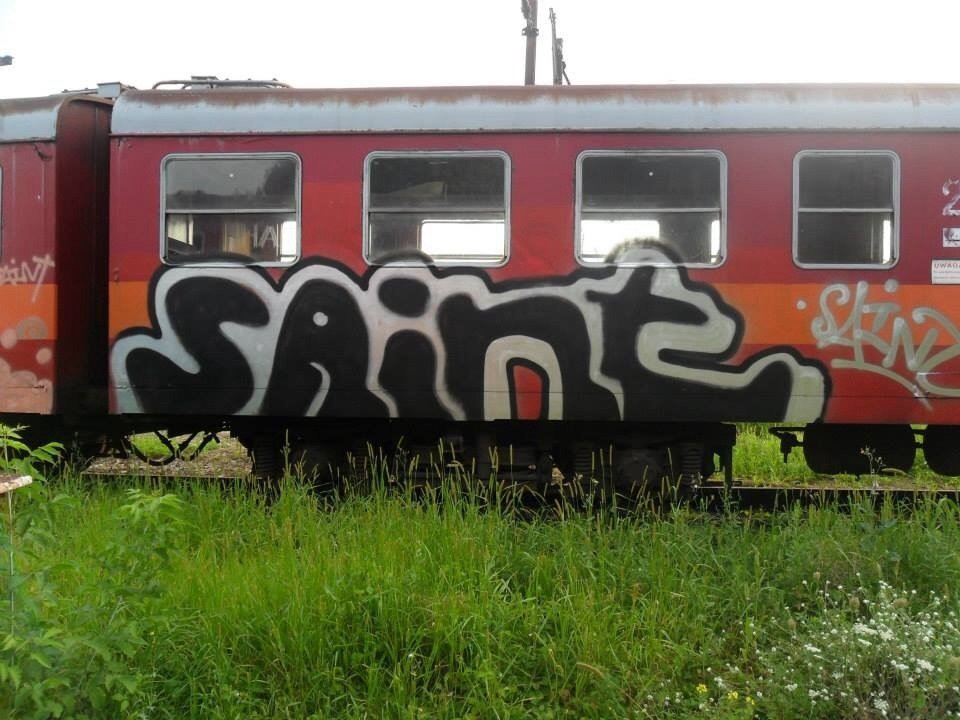 Graffiti Train - Photo by polandtrains